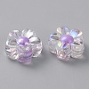 Transparent Acrylic Beads OACR-WH0032-13C-2
