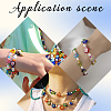 Handmade Millefiori Glass Bead Strands LAMP-LT0001-09A-4