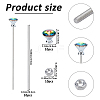 DIY Beaded Garden Stakes Making Kit DIY-FH0010-86A-2