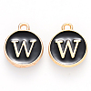Golden Plated Alloy Charms ENAM-S118-02W-1