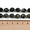 Natural Moss Agate Beads Strands G-N342-149I-26-5