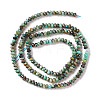 Natural African Turquoise(Jasper) Beads Strands G-F717-02A-01-3