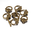Tibetan Style Toggle Clasps LS-MLF0026Y-NF-2