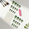 1Set Plastic Full Cover Press On False Nails MRMJ-CP0001-69-3