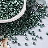 Baking Paint Glass Seed Beads SEED-S042-15A-15-1