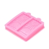 Rectangle with Sunrise Pendant Silicone Molds X-DIY-M034-11-3