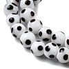 Handmade Lampwork Beads LAMP-D002-8mm-01F-3