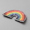 Pride Rainbow Embroidered Cloth Patches PATC-WH0010-94-2