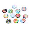 Glass Cabochons GGLA-T001-12mm-185-1