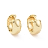 Brass Thick Hoop Earrings for Women EJEW-F303-04G-1