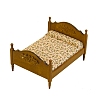 European Style Wooden Fabric Double Bed PW-WGDFAB4-01-5