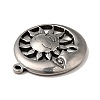 Tibetan Style 304 Stainless Steel Pendants STAS-G278-41AS-3