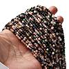 Natural & Synthetic Mixed Gemstone Beads Strands LS-G-RM2025-A16-3mm-1