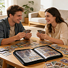 9-Grid PU Leather Photo Albums with Zipper AJEW-WH0696-877-4