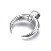 Tarnish Resistant 304 Stainless Steel Pendants STAS-H463-07P-2