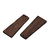 Natural Wenge Wood Pendants WOOD-T023-72-3