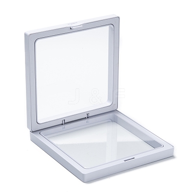 Square Transparent PE Thin Film Suspension Jewelry Display Stands CON-D009-02B-01-1