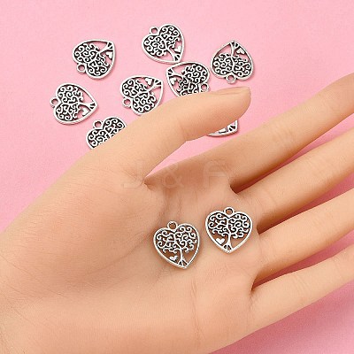 Tibetan Style Alloy Pendants TIBEP-YW0001-67-1