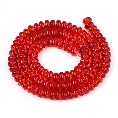 Transparent Glass Beads Strands GLAA-ZX008-6mm-19C-1