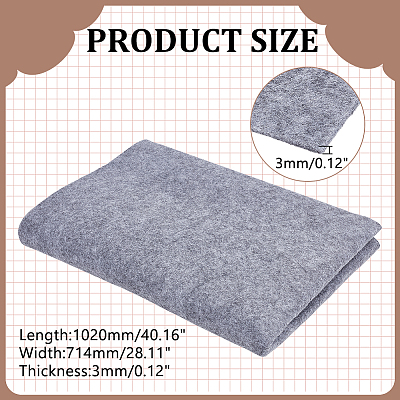Chinese Calligraphy Felt Roll-up Mat AJEW-WH0818-017B-1
