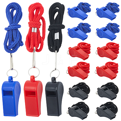 ABS Plastic Sports Outdoor Whistles NJEW-CN0001-09E-1
