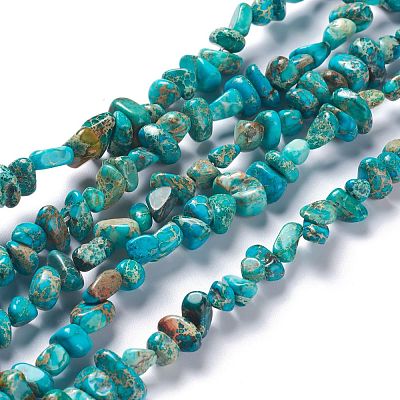 Natural Imperial Jasper Bead Strands G-P444-05F-1