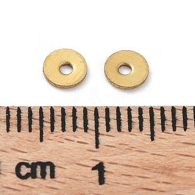 Brass Spacer Beads KK-WH0063-07G-1