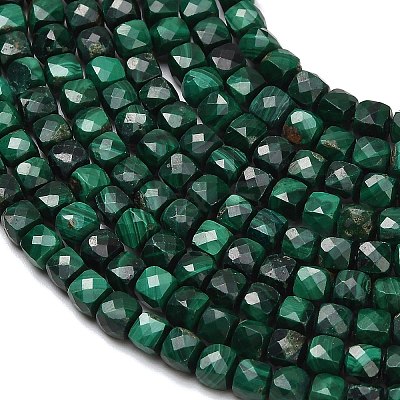 Natural Malachite Beads Strands LS-G-C262-C02-4mm-1