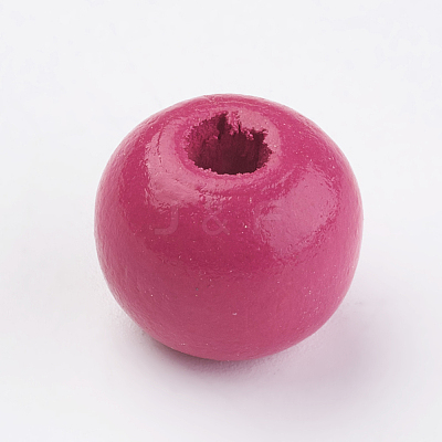 Natural Wood Beads WOOD-Q030-57-1
