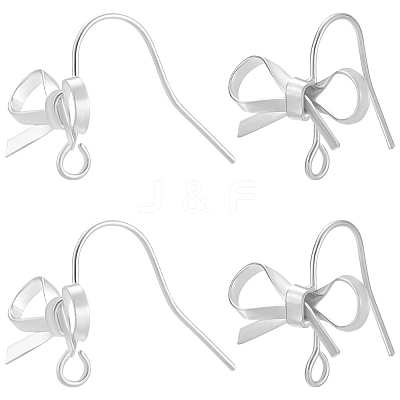 20Pcs Brass Earring Hooks KK-BBC0020-59-1