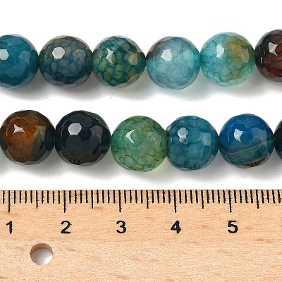 Natural Agate Beads Strands G-M437-C01-01W-1