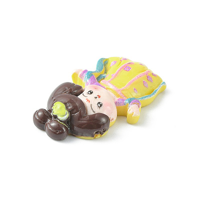 Opaque Resin Cabochons CRES-O006-07-1