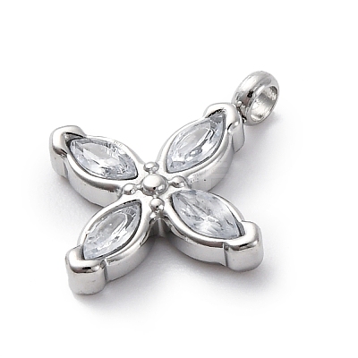 304 Stainless Steel Pendants STAS-C118-01P-06-1