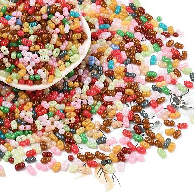Baking Paint Glass Seed Beads SEED-L011-09A-01-1