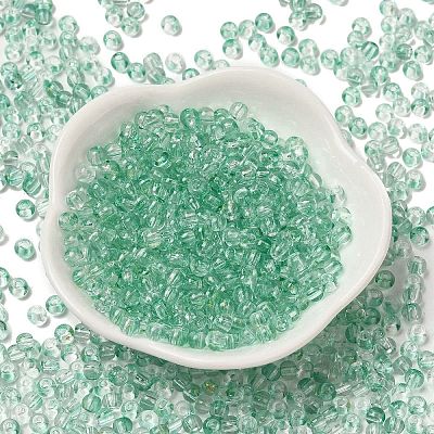 Transparent Colours Glass Round Beads SEED-F006-05A-02-1