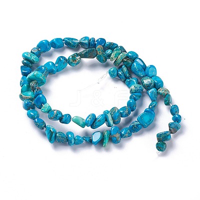 Natural Imperial Jasper Bead Strands X-G-P444-05C-1