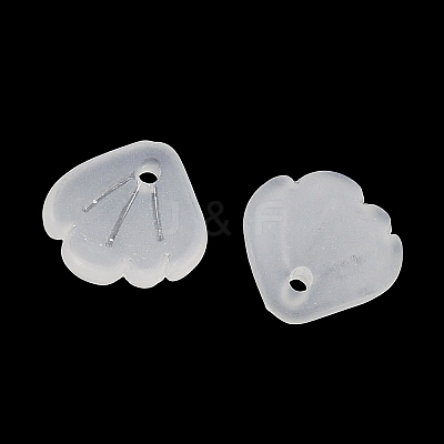 Frosted Acrylic Pendants SACR-F016-02B-1