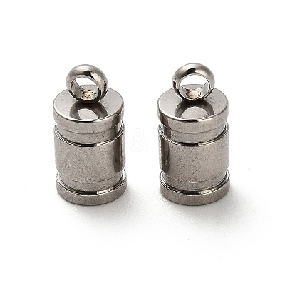 201 Stainless Steel Cord Ends STAS-S167-01D-P-1