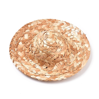 Doll Straw Hat DIY-WH0167-13D-1