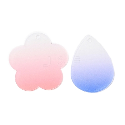 Acrylic Pendants OACR-B009-01A-1