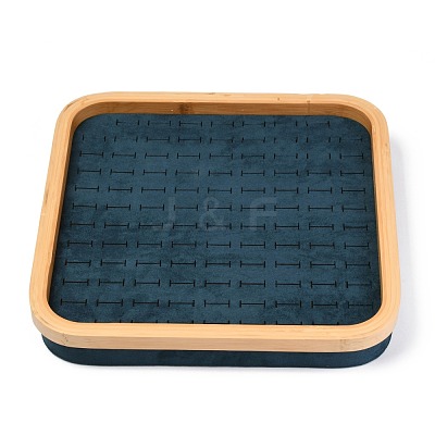 Fashion Velvet Wood Jewelry Boxes RDIS-B003-01-1