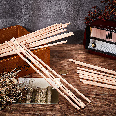 Wood Craft Sticks WOOD-WH0125-11D-1