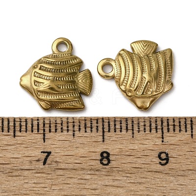 Ocean 304 Stainless Steel Pendants STAS-P406-16A-G-1