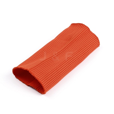 Ribbing Pattern Polyester Oversleeves FIND-WH0003-95A-1
