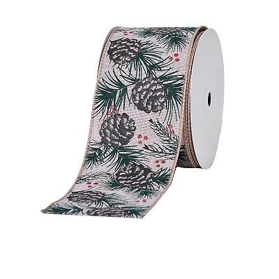 Christmas Theme Jute Ribbons OCOR-TAC0016-19B-1