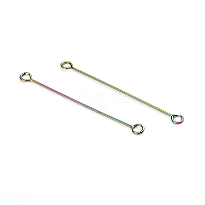 Ion Plating(IP) 304 Stainless Steel Eye Pins STAS-I141-01A-M-1