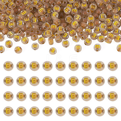50G Luminous Transparent Acrylic Beads OACR-TAD0001-01E-1