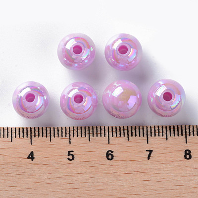 Opaque Acrylic Beads MACR-S370-D10mm-A03-1