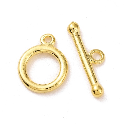Brass Toggle Clasps X-KK201-G-1