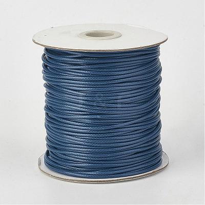 Eco-Friendly Korean Waxed Polyester Cord YC-P002-1mm-1140-1